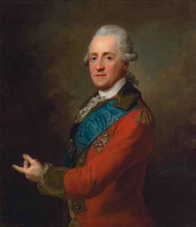 スタニスワフ王子の肖像 作： Johann Baptist Edler von Lampi