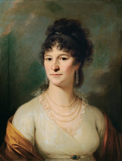 貴婦人の胸像 作： Johann Baptist Lampi d. Ä.
