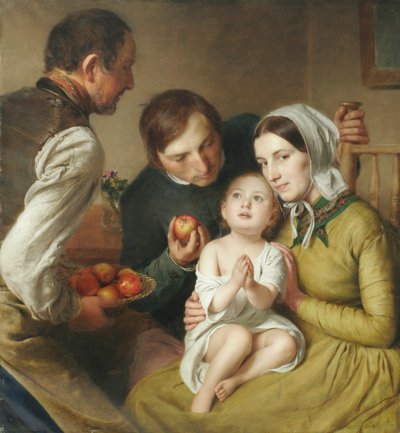 尋ねることを学ぶ（ライター家） 作： Johann Baptist Reiter