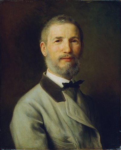 60歳の自画像 作： Johann Baptist Reiter