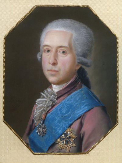 ミハイル・ミハイロヴィッチ・ゴリツィン伯爵の肖像1731-1806、1786 作： Johann Bardou