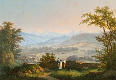 ハプスブルク家の遺跡周辺 作： Johann Caspar Rahn