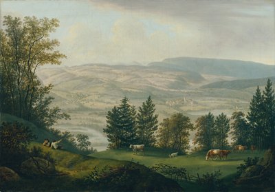 ハプスブルク家の遺跡周辺 作： Johann Caspar Rahn
