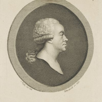 作曲家ジョセフ・シュスターの肖像1748-1812、1811。 作： Johann Christian Benjamin Gottschick