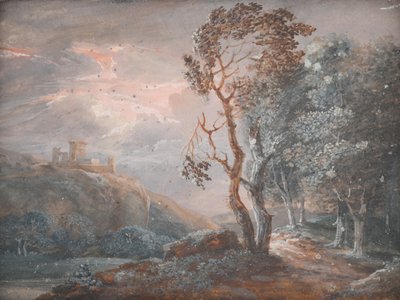風景 作： Johann Christian Brand