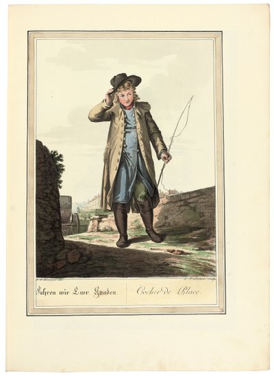 コーチマン;コーチマンオブプレイス、1781年以降 作： Johann Christian Brand