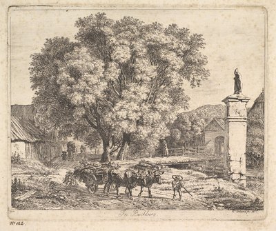 ブッフベルク、1817年。 作： Johann Christian Erhard