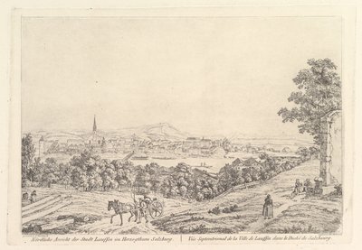 ザルツブルク公国の小道（19世紀初頭）。 作： Johann Christian Erhard
