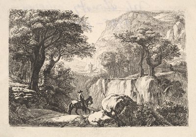 峡谷の騎馬民族 19世紀 作： Johann Christian Erhard