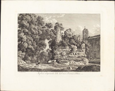 Albano の Orazi と Curiazi として一般に知られている墓所 作： Johann Christian Reinhart