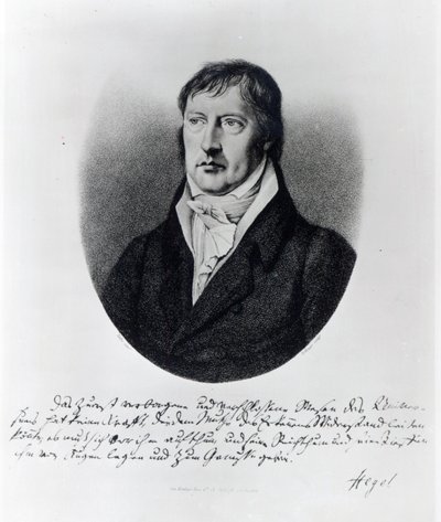 ゲオルクウィルヘルムフリードリッヒヘーゲル、FWボリンジャーによって彫刻、c.1825 作： Johann Christian Xeller