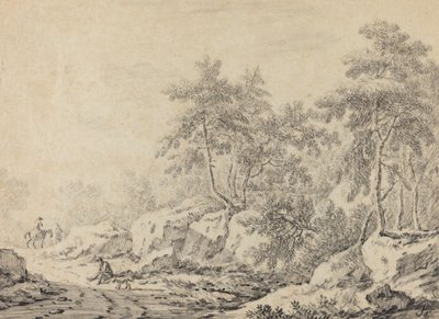 ロッキーウッドの旅人 作： Johann Christoph Dietzsch