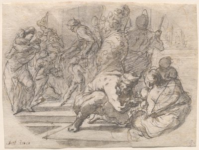 皇后プルケリアの寛大さ 作： Johann Christoph Storer