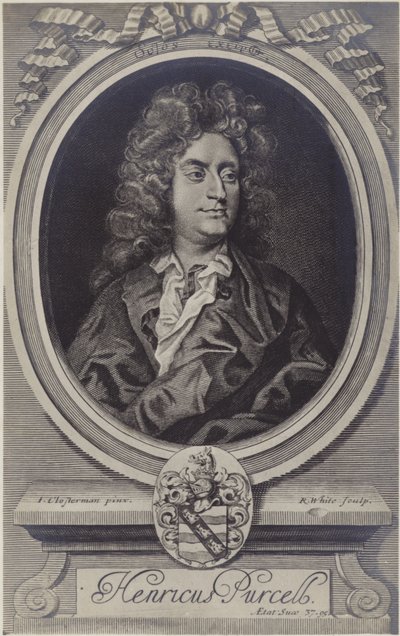 ヘンリーパーセルの肖像 作： Johann Closterman