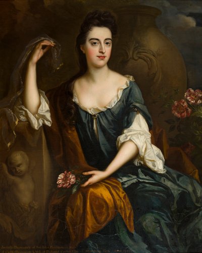 ジュディス・コーベット夫人の肖像、1680～1710年頃（キャンバスに油彩） 作： Johann Closterman