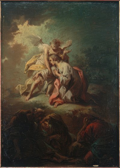 オリーブ山のキリスト 作： Johann Conrad Seekatz