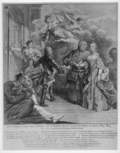 1763年フーバータスブルクの静寂 作： Johann David Schleuen