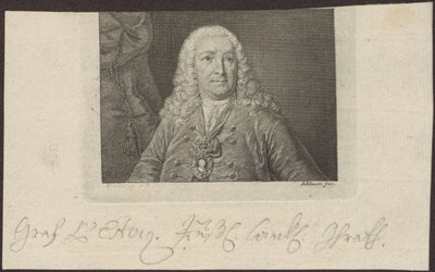 ジャン・アルマン・ド・レストック伯爵 1692-1767 作： Johann David Schleuen the Elder