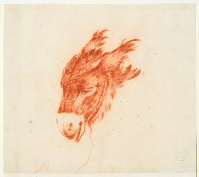 ロバの頭 作： Johann Elias Ridinger