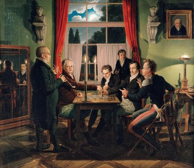 チェスゲーム 作： Johann Erdmann Hummel