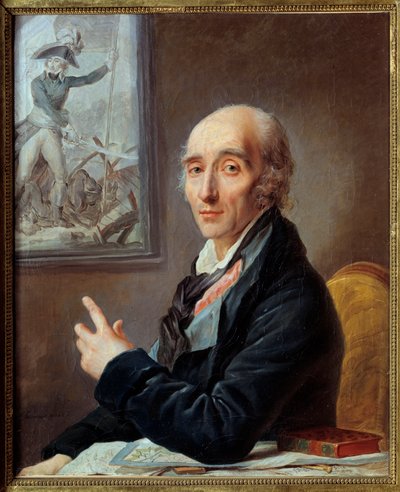 Pierre Francois Charles Augereau (1757-1816) フランスの牧童、カスティリオーネ公爵の肖像 Designing Theveninの絵。ヨハンネ・ハインシウス（1740-1812）の絵画 作： Johann Ernst Heinsius