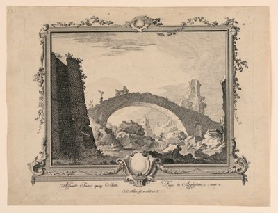 子供を母親と一緒に連れてエジプトに逃げる 作： Johann Esaias Nilson