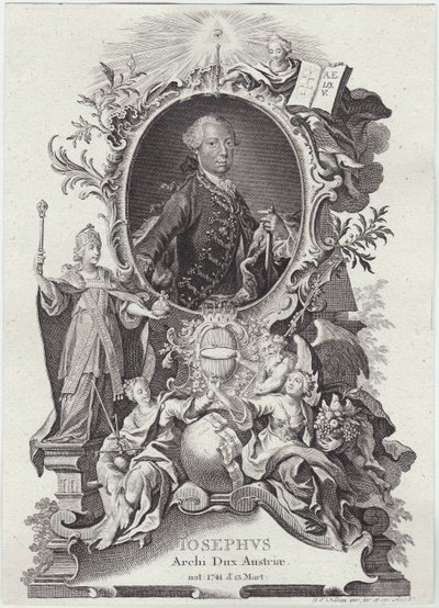 ヨーゼフ2世（1741-1790）-2 作： Johann Esaias Nilson