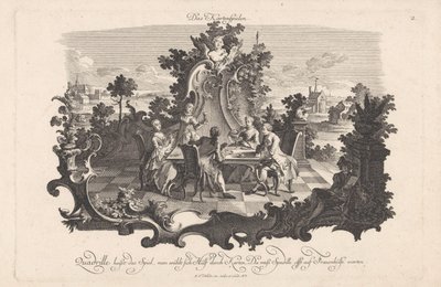 トランプゲーム Das Kartenspielen (オブジェクトのタイトル) ソーシャルエンタテインメント（シリーズタイトル） 作： Johann Esaias Nilson