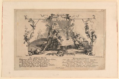 キリストの降誕 作： Johann Evangelist Holzer