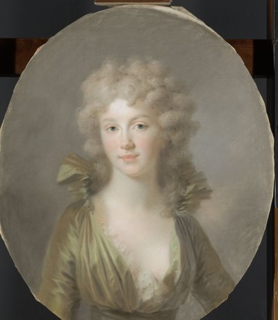 フレデリカ ルイザ ヴィルヘルミナ (1774-1837)、プロイセンの王女。 1791年以来、オランジュ・ナッソー公ウィレム・フレデリックの妻 作： Johann Friedrich August Tischbein