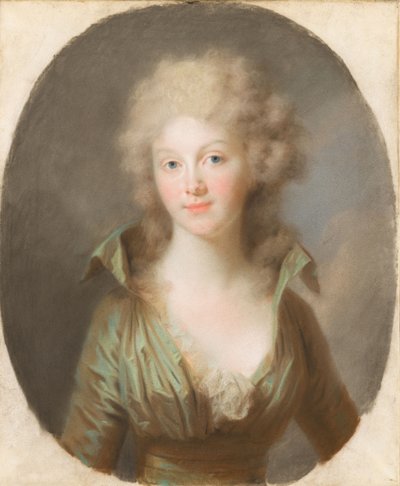 プロイセンのフリーデリケ ルイーズ ヴィルヘルミーネ 1774 ～ 1837 年、オランダの女王、c. 1790年。 作： Johann Friedrich August Tischbein