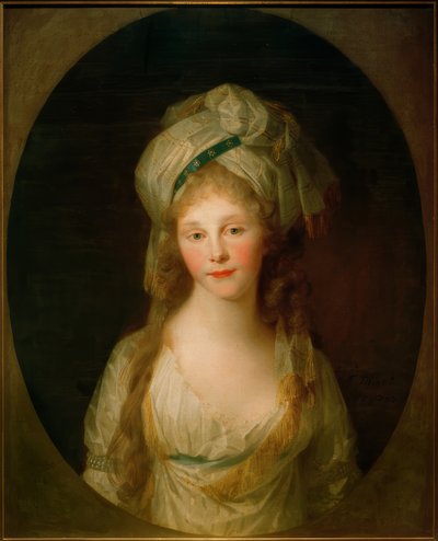 プロイセンのフリードリケプリンセス 作： Johann Friedrich August Tischbein