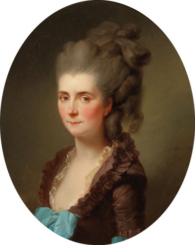 シャンブレー侯爵の肖像、ヴェルニエ・ド・ジョイヤンクール生まれ、1776年。 作： Johann Friedrich August Tischbein