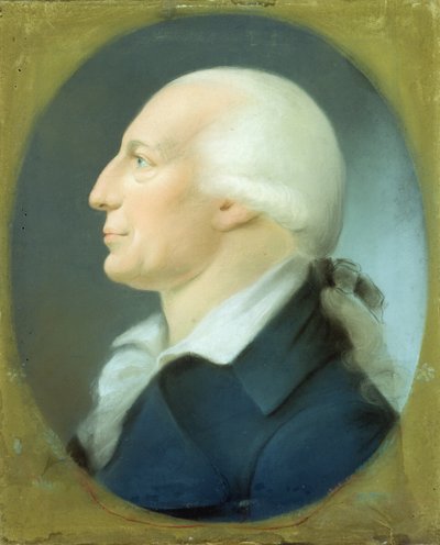 ラインホルト・フォースターの肖像、1780-04年頃 作： Johann Friedrich August Tischbein