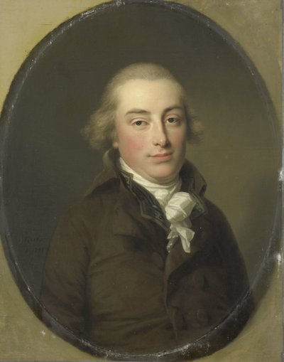 アムステルダムの醸造家、サロモン・レンドルプの肖像 作： Johann Friedrich August Tischbein
