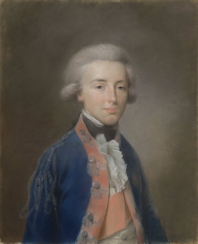 ウィレム・フレデリック (1772-1843)、オランジュ・ナッソー公。 プリンス ウィリアム 5 世の長男、後のオランダ王ウィリアム 1 世 作： Johann Friedrich August Tischbein
