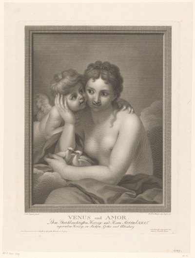 ヴィーナス・イン・ラブ 作： Johann Friedrich Bause