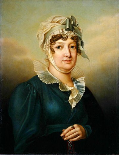 選帝侯ヴィルヘルミネ・カロライン・フォン・ヘッセン＝カッセル 1803-06年頃 （油彩・キャンバス） 作： Johann Friedrich Bury