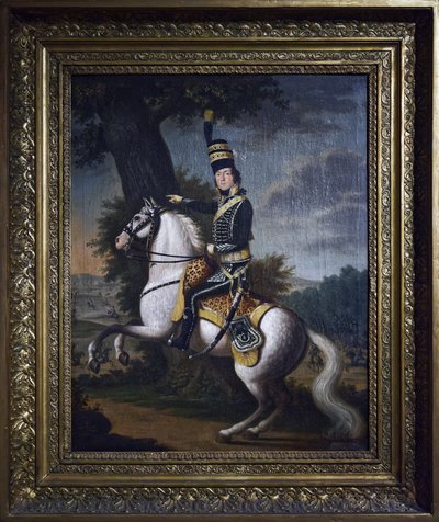 第6猟兵連隊の旅団長 作： Johann Friedrich Dryander