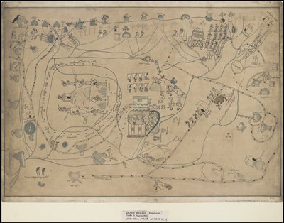 メソアメリカを描いたワルデックのオリジナル作品集, Box 18 of 22 作： Johann Friedrich Maximilian von Waldeck