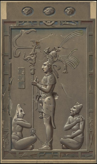 メソアメリカを描いたワルデックのオリジナル作品集, Box 20 of 22 作： Johann Friedrich Maximilian von Waldeck