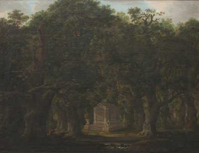 オークウッドのモニュメント 作： Johann Friedrich Weitsch