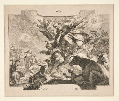 ザ・クリエーション(?) 作： Johann Georg Bergmuller
