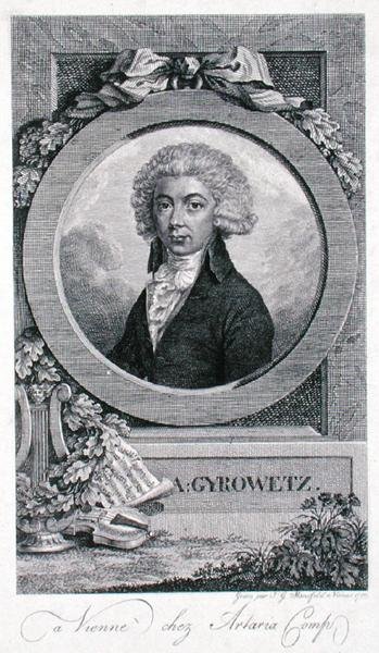 アダルベルト・ジャイロウェッツ（1763-1850）1793年（彫刻作品 作： Johann Georg Mansfeld