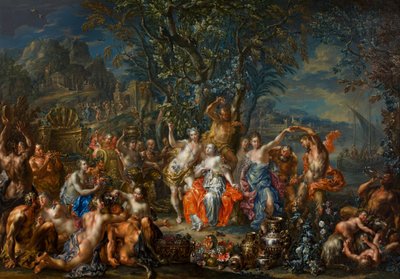 バッカスとアリアドネ 作： Johann Georg Platzer