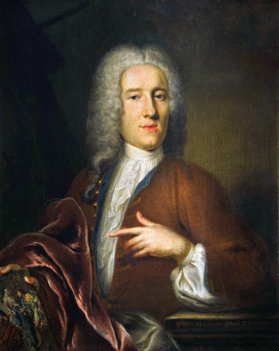 自画像、1731。 作： Johann Georg Platzer