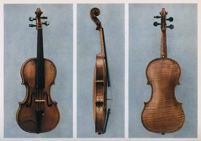 ヴァイオリン、ニコラアマティ、クレモナ、17世紀、1948 作： Johann Georg Platzer