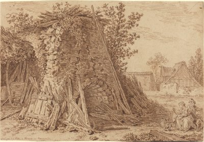 ヴァーノンの素朴な窯 作： Johann Georg Wille