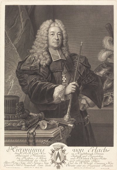 エルラッハのジョン 作： Johann Georg Wille after Carlo Francesco Rusca, Cavalier