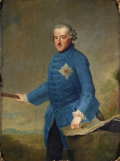 プロイセンのフリードリヒ 2 世の肖像 1712 ～ 1786 年、1763 年。 作： Johann Georg Ziesenis the Younger